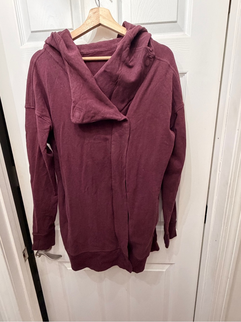 lululemon athletica Plum Hooded Pullover Sweatshirt